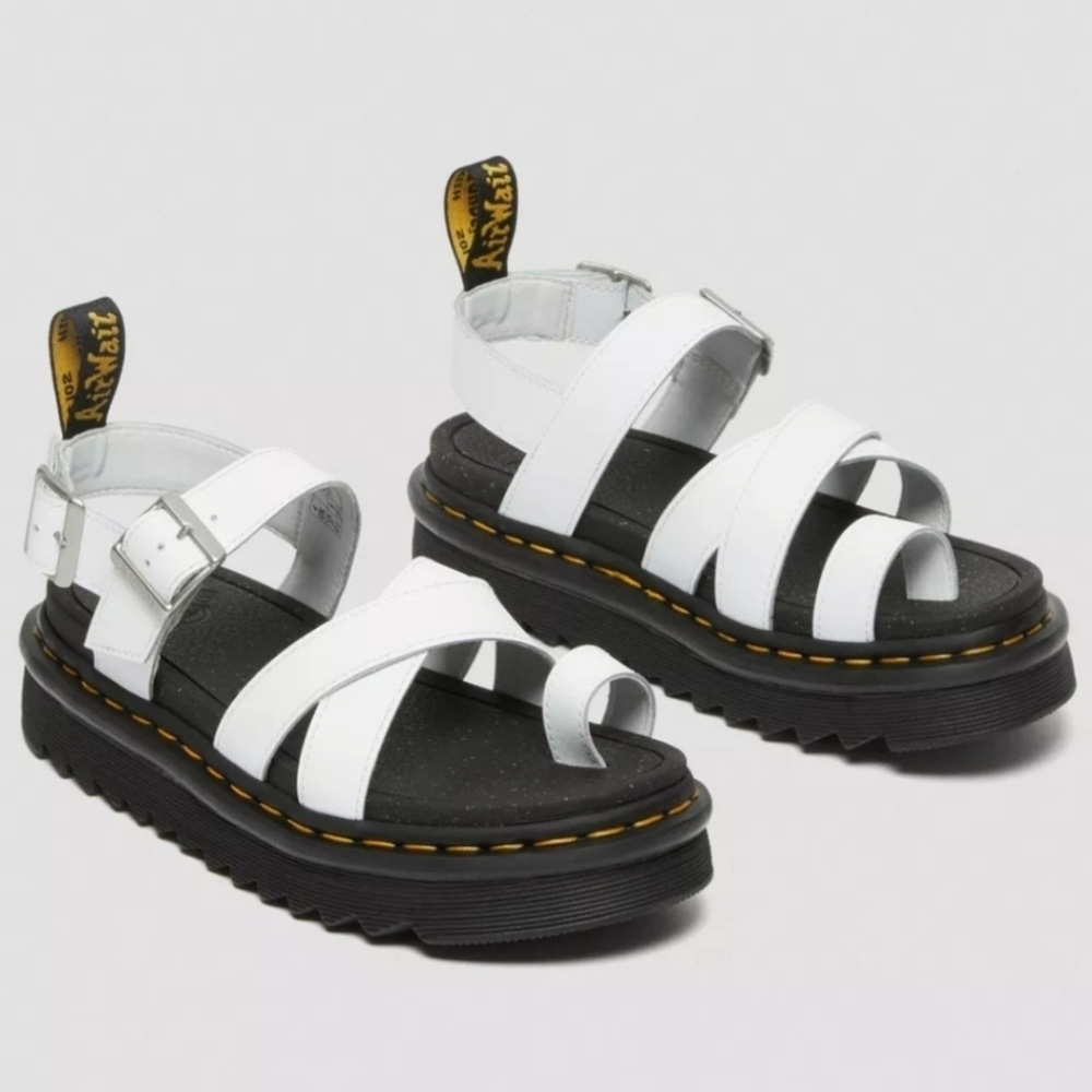 Dr. Martens Women's Avry Hydro Leather Stap Sandal